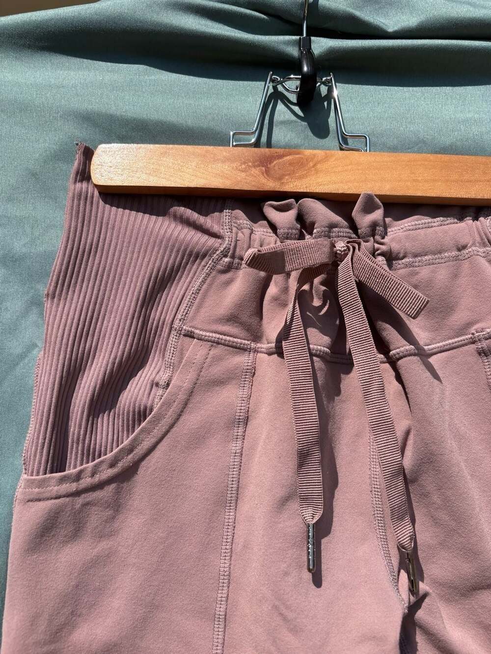 Pink/mauve joggers brand unknown. Super soft